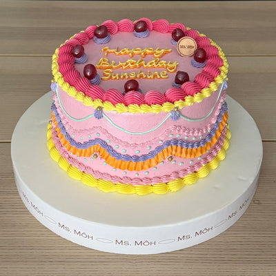 Vintage Cake - Colorful
