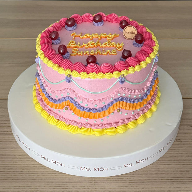 Vintage Cake - Colorful
