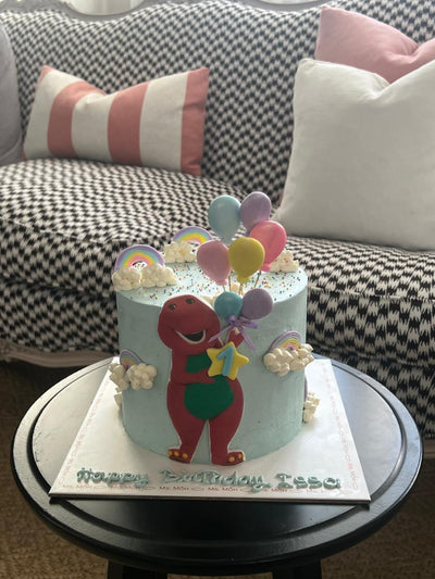 Barney Cake