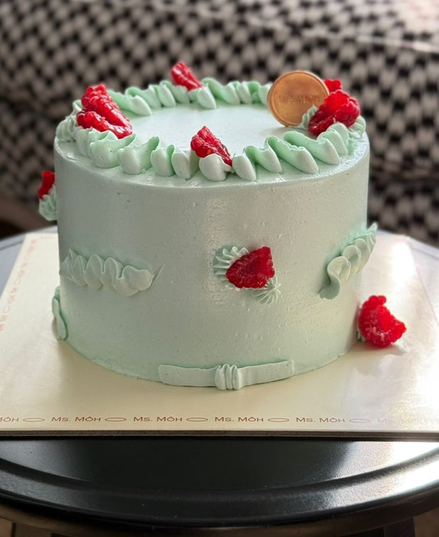 Vanilla Cloud Cake For One