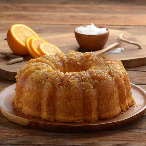 Coconut Marmalade Bundt