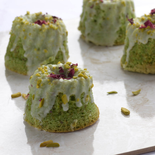 Pistachio Rose Cake