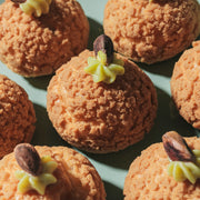 Pistachio Choux Puffs