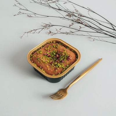 Rose Cream Basbousa - For One
