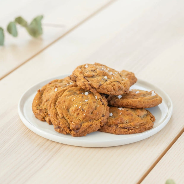 Sea Salt Pecan Cookies